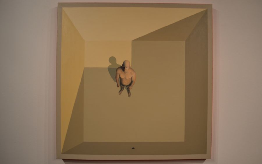 The man and the box 3 (Solgt)