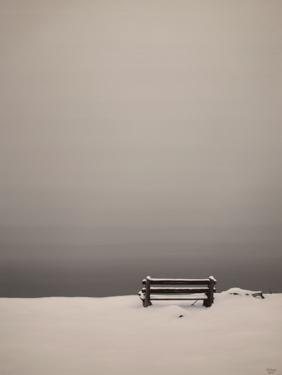 Vinter Bænk (Solgt)