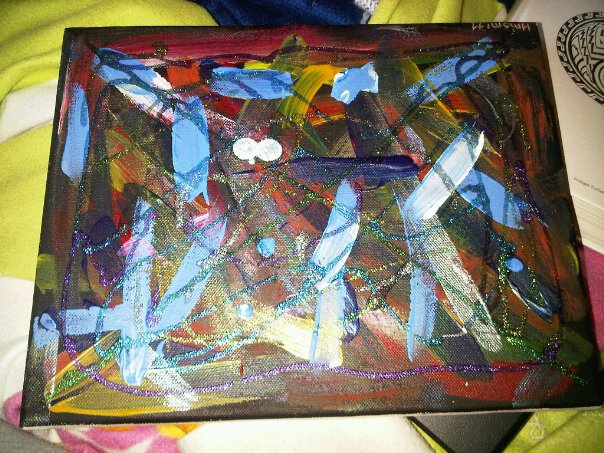 Abstraktglitter