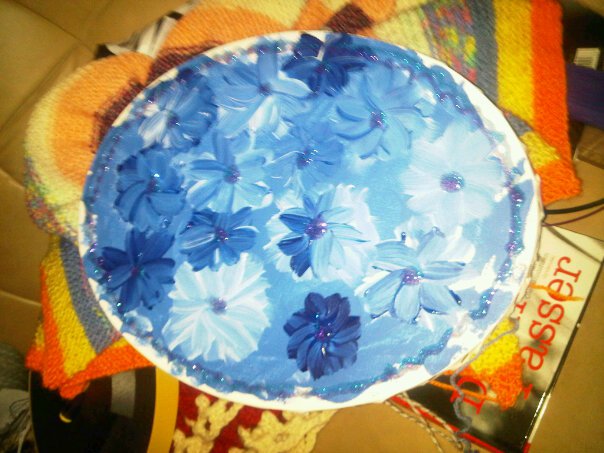 Blue flowers