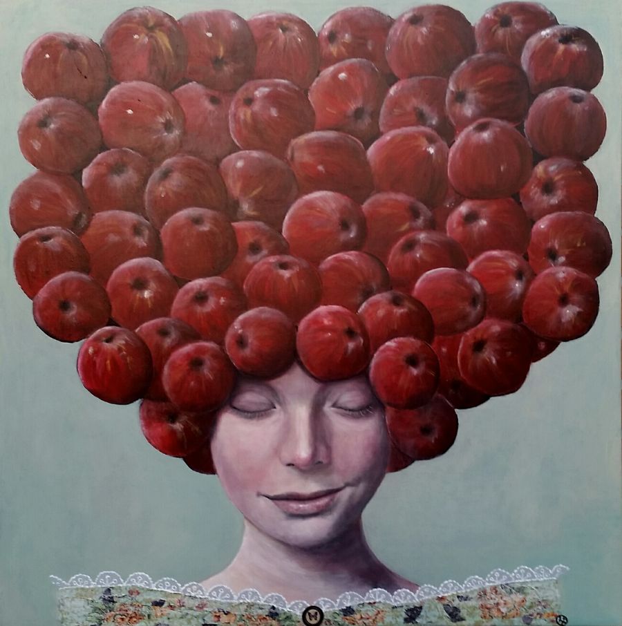 Red aples. Solgt