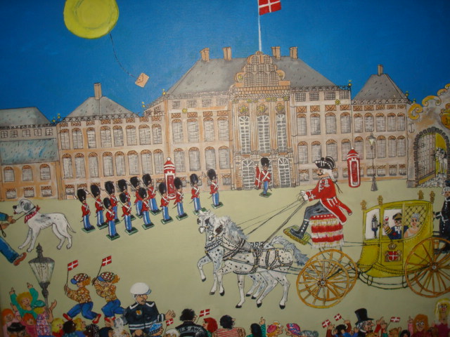 Hils på dronningen