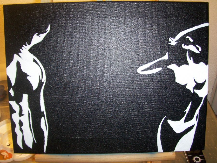 man & woman