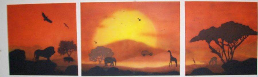 African sunset
