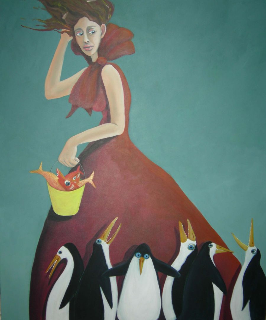 som at kaste guldfisk for pinguiner