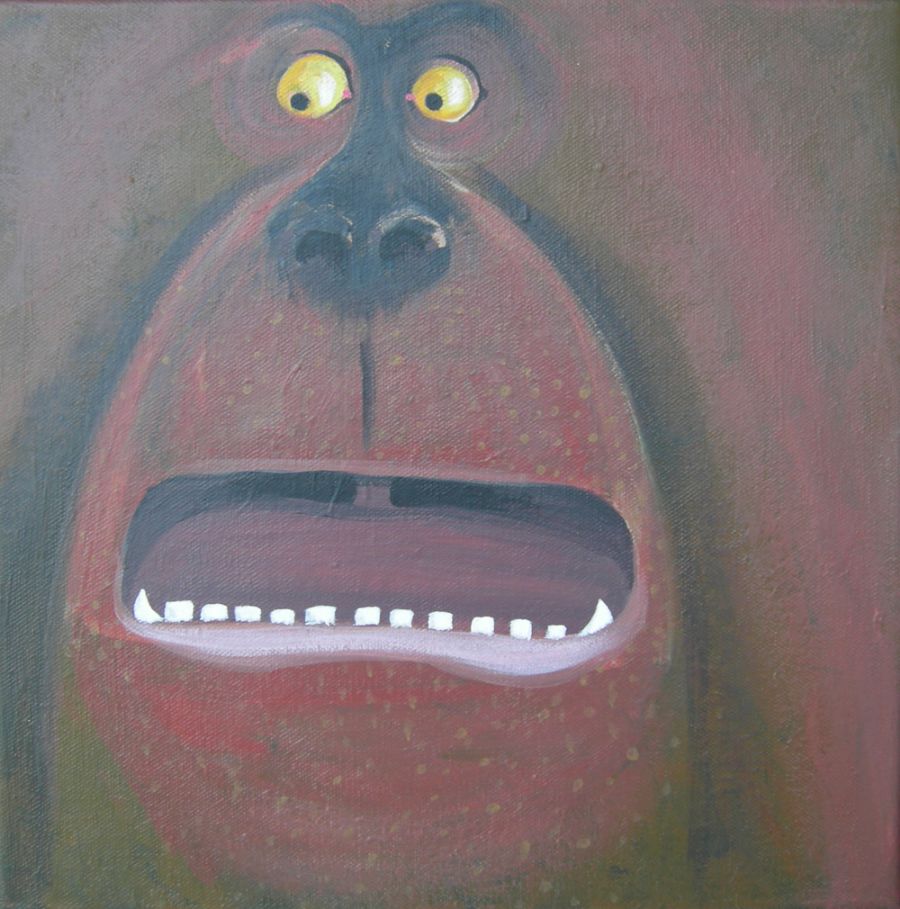 Gorilla face