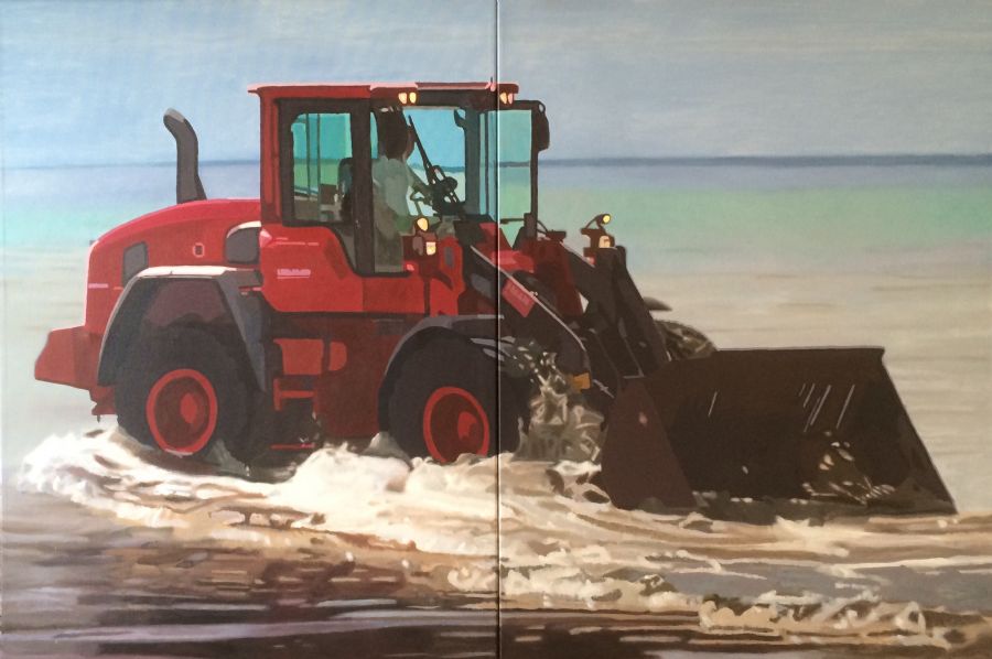Dette er ikke en rød traktor