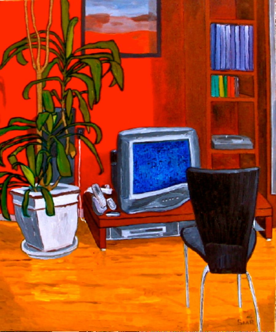 In the livingroom