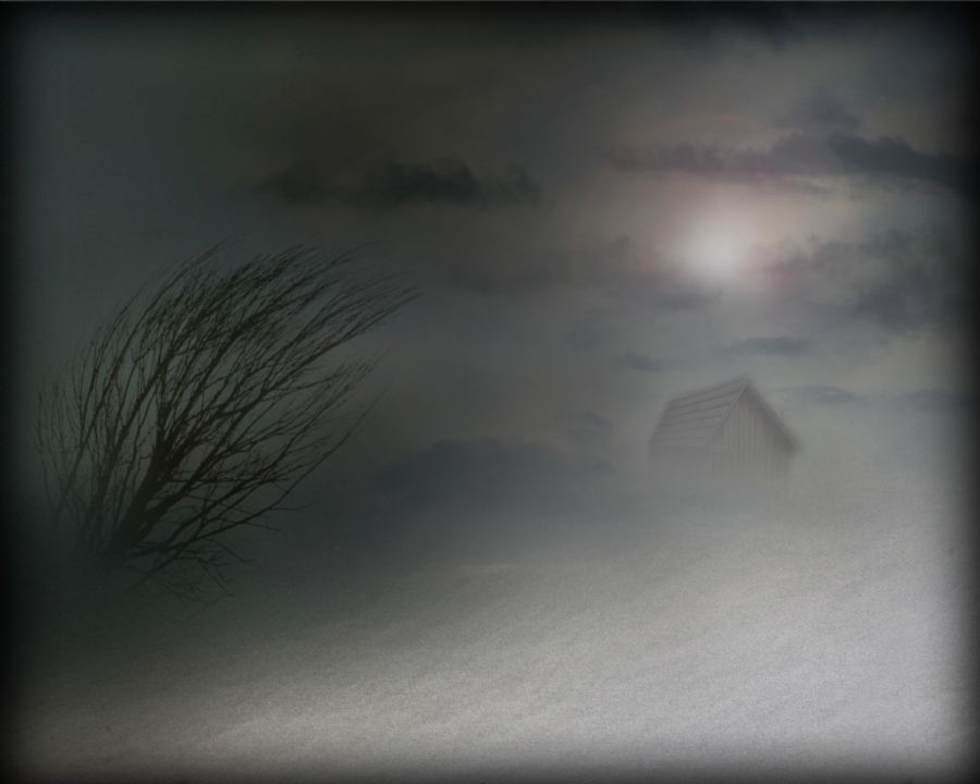 winter darkness..