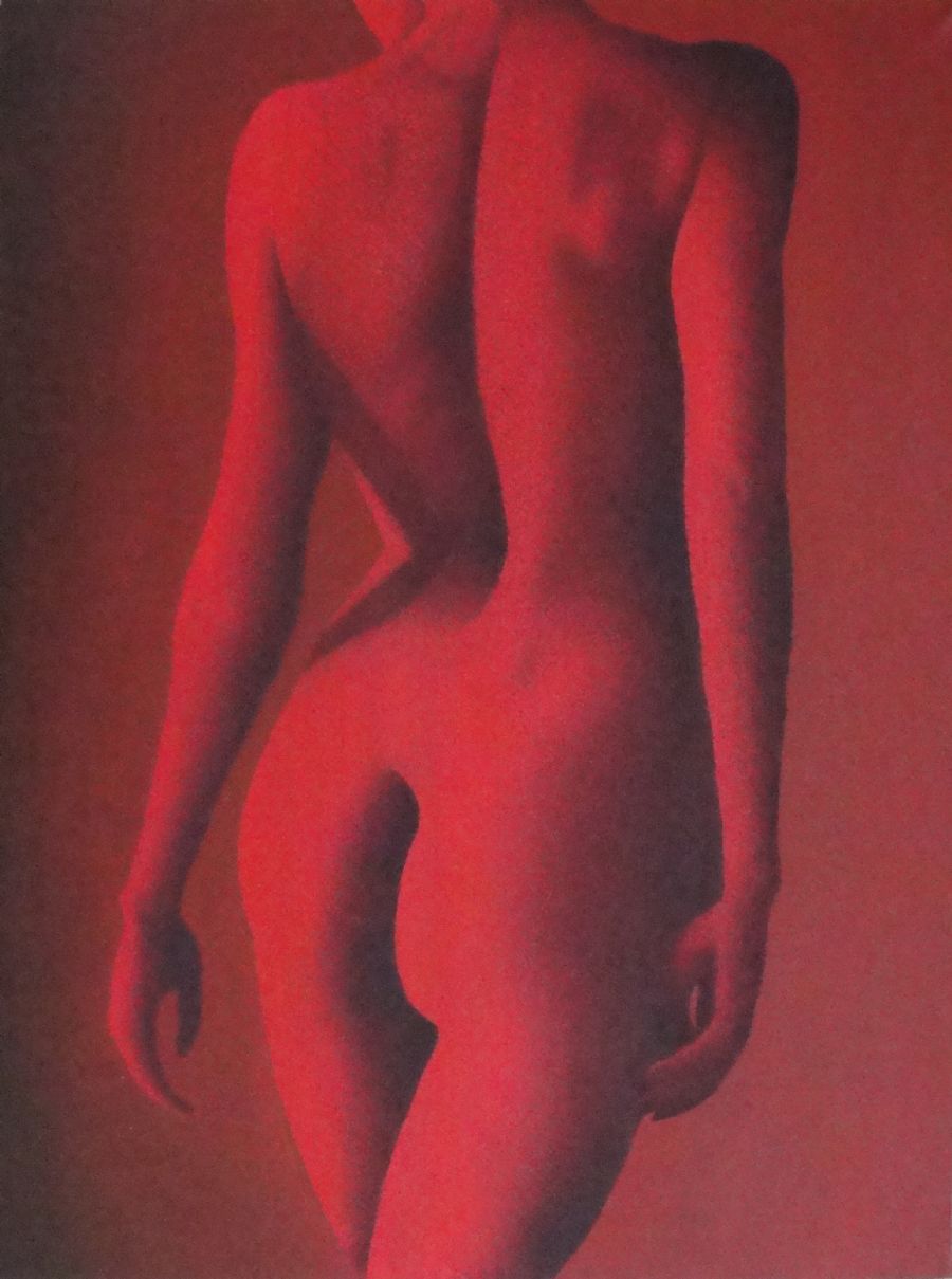 Rød dame