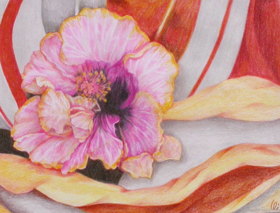 STOF MED BLOMSTER 1
