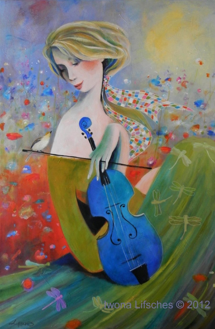 Blue Violin