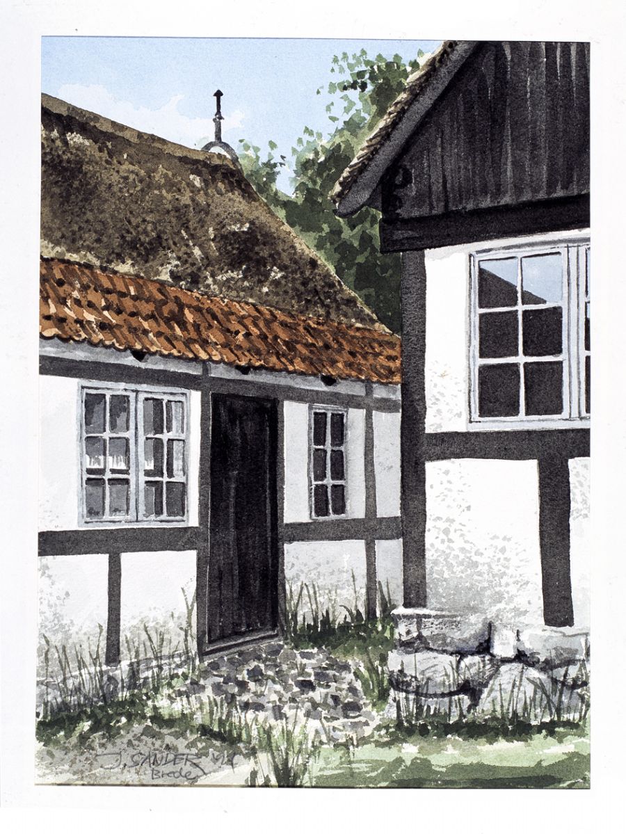 Facade fra gård