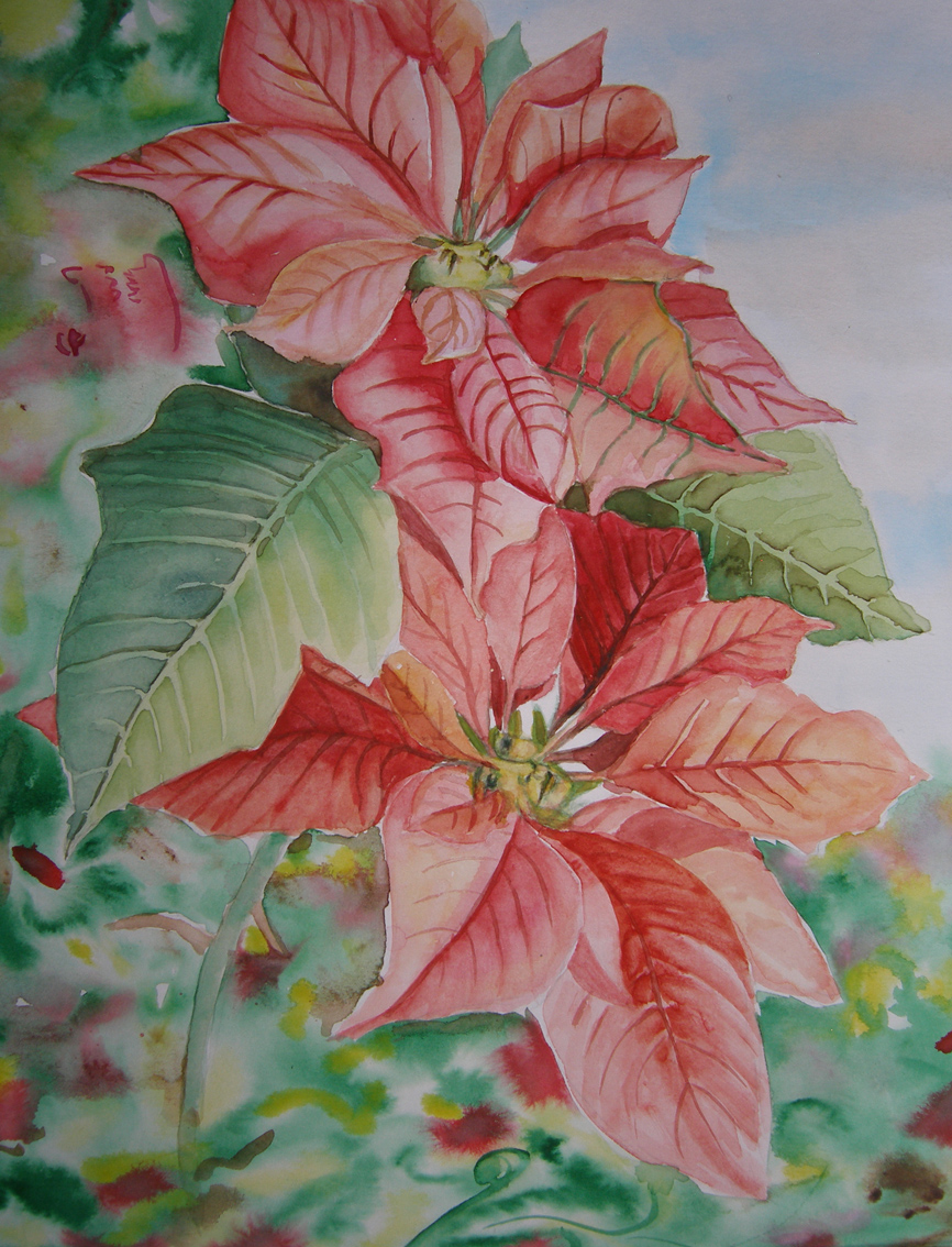 Detalje af "Blomsterbørn"