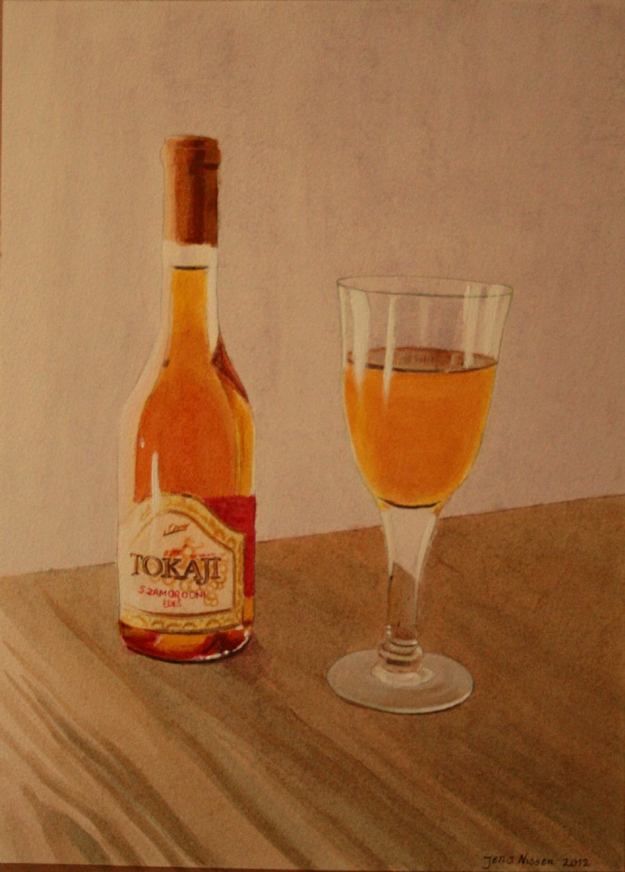 Vin med glas