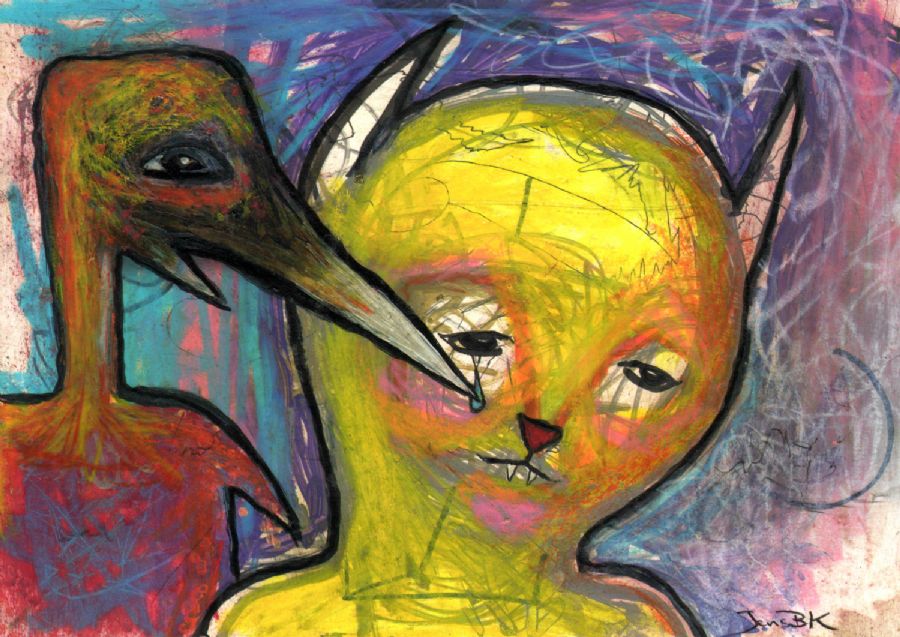 Why must I be a teenage cat in love?
