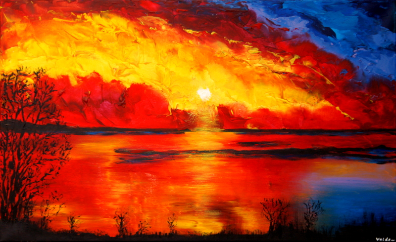 "Solnedgang".