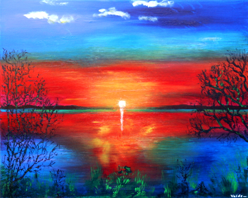 "Solnedgang".
