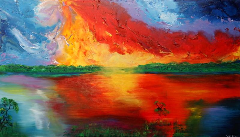 "Solnedgang"