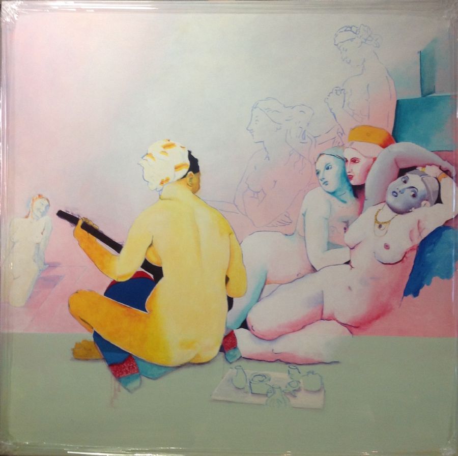 Parafrase på Det tyrkiske bad af Ingres