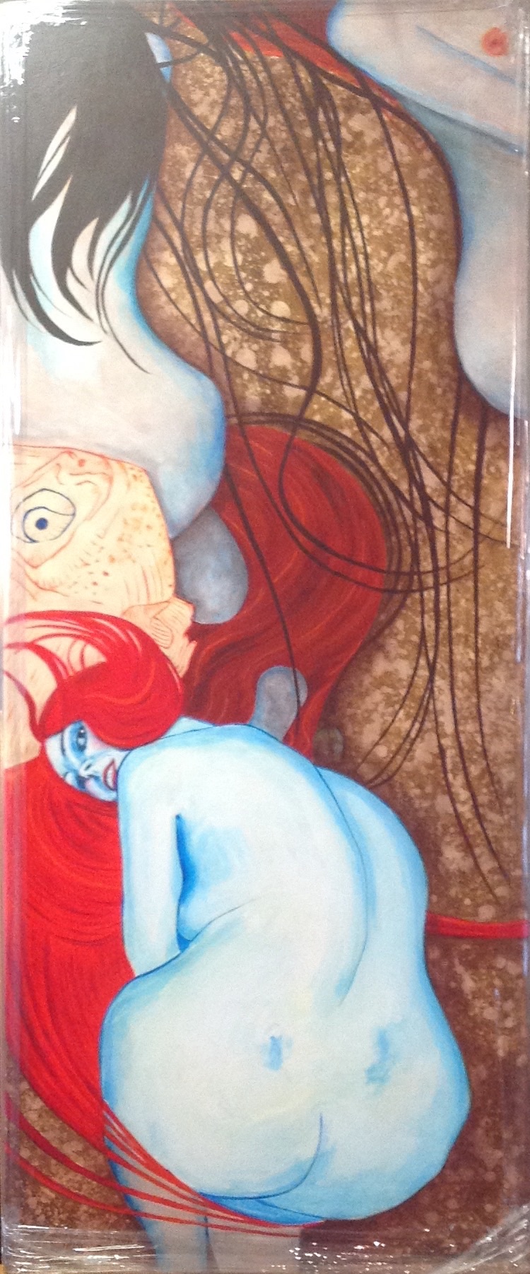 Parafrase på Goldfish af Gustav Klimt