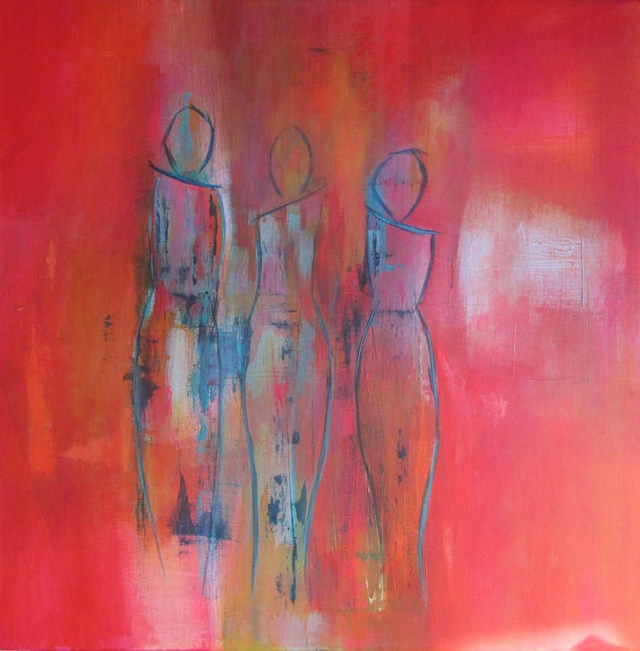 De tre/solgt