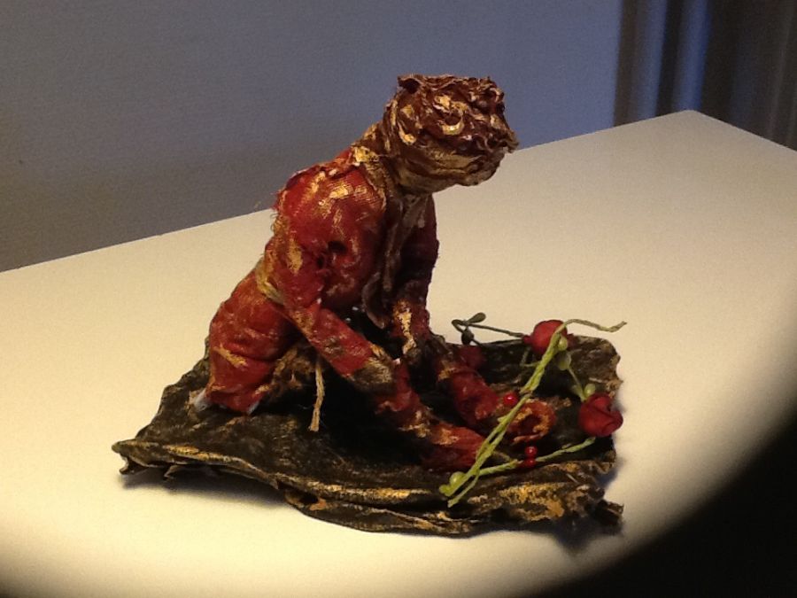 Powertex skulptur