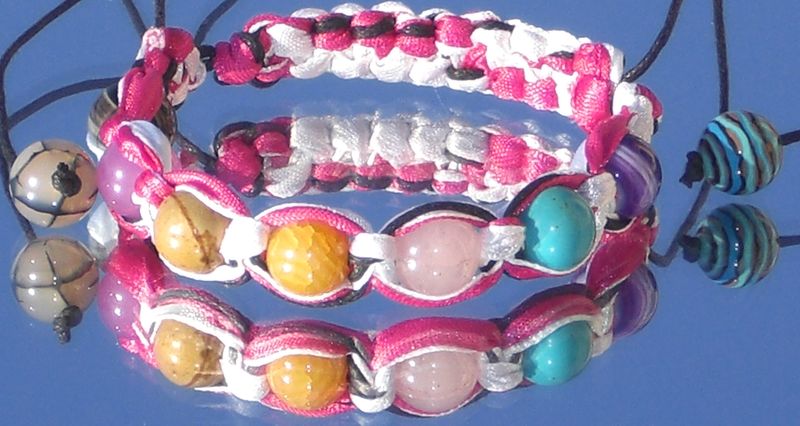 Shamballa armbånd