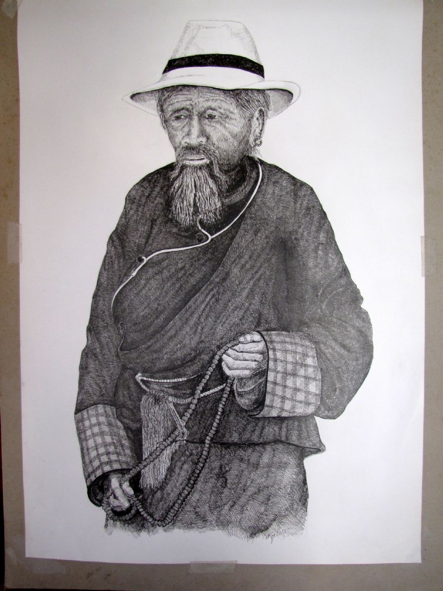 The Old Man - Tibet
