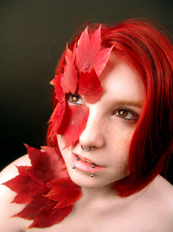 Red leafs