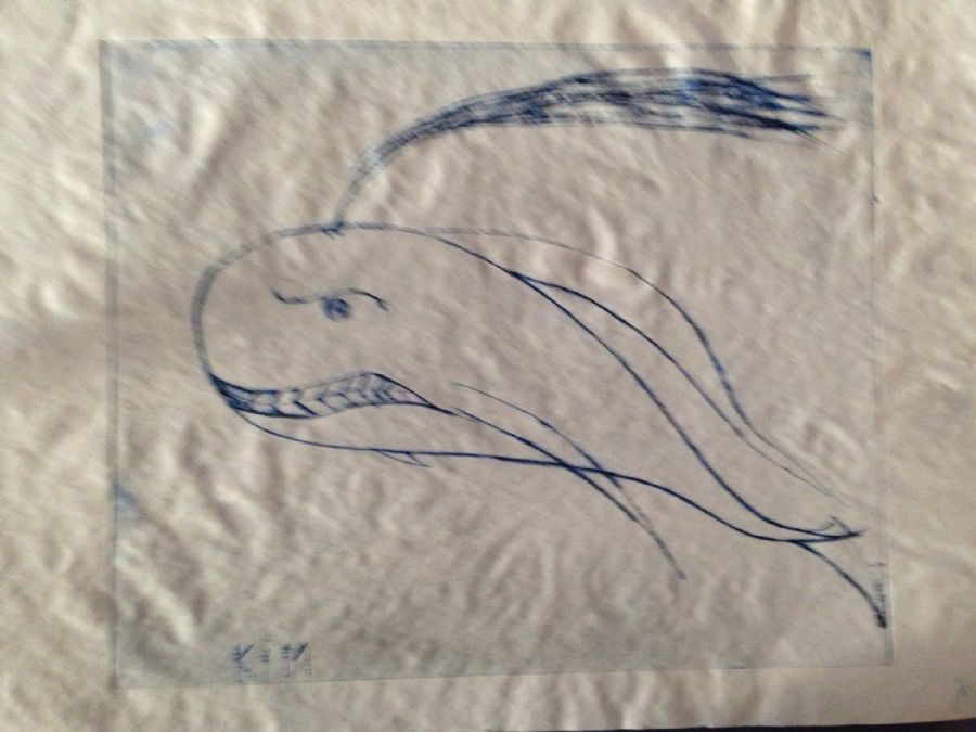 Angry whale