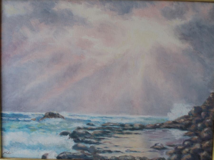 Himlen over havet og kysten