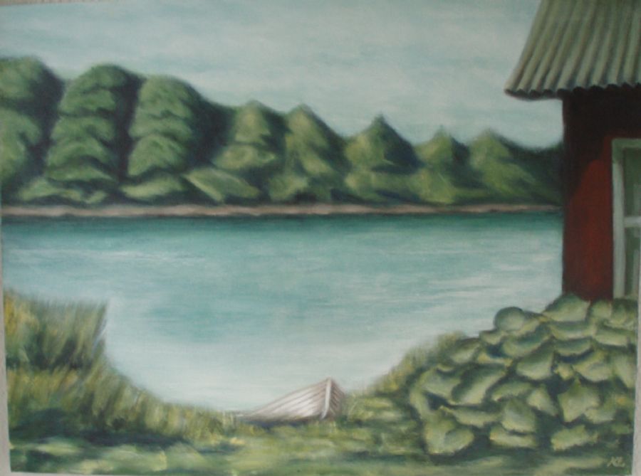 Båden ved søen