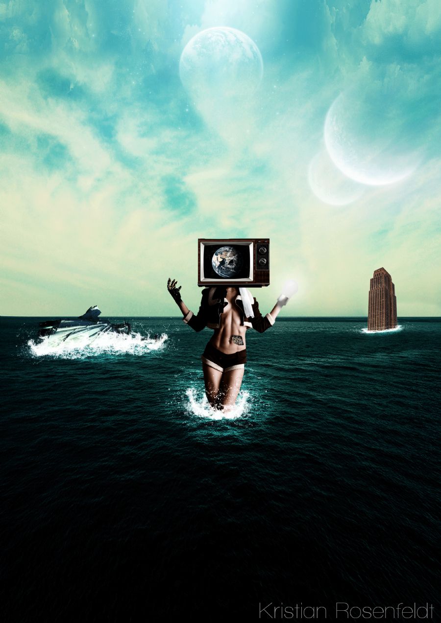 "I am an ocean, I am the sea,  There is