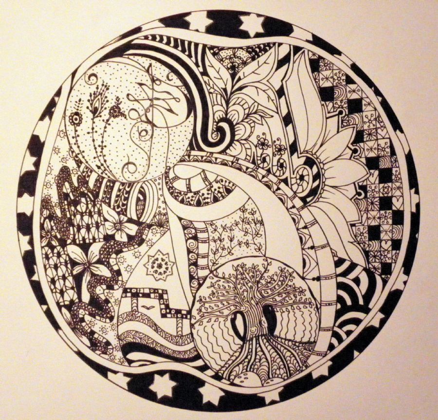 Familie mandala Ferdinansen