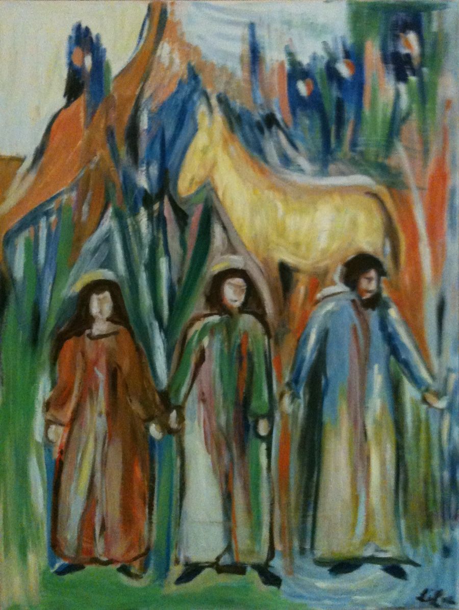 Jesus og Hans Mor og Far