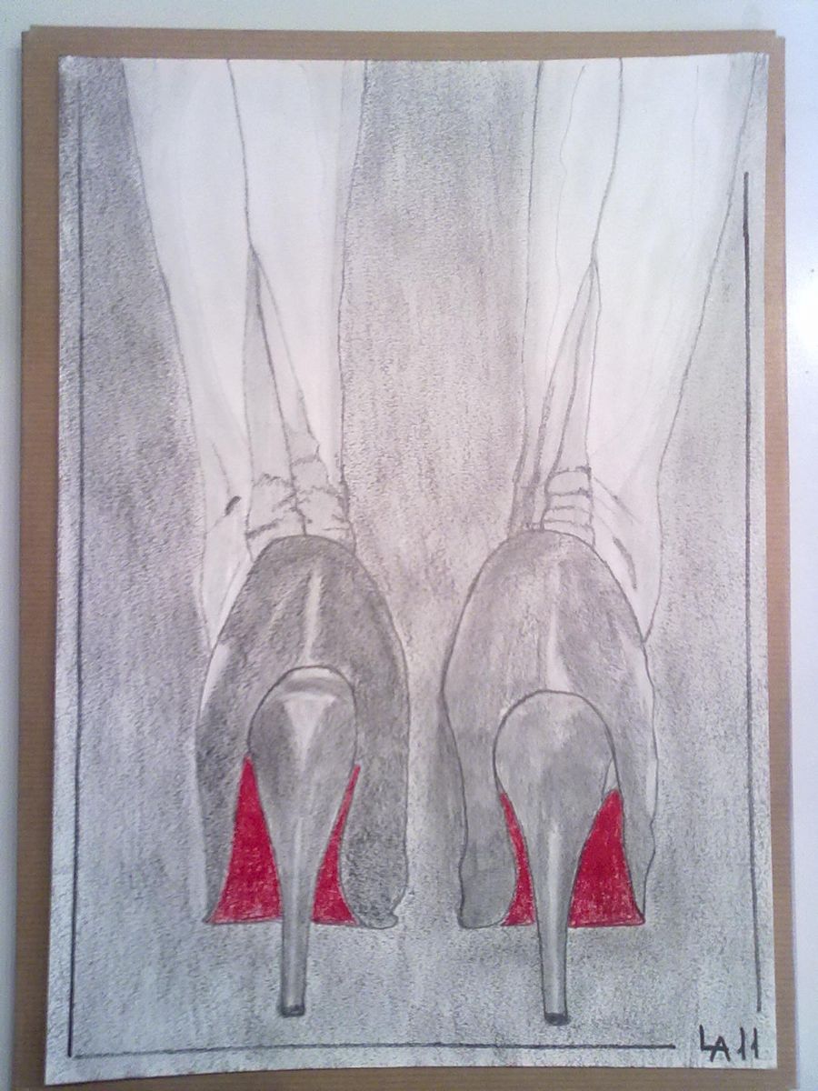Heels and seams....