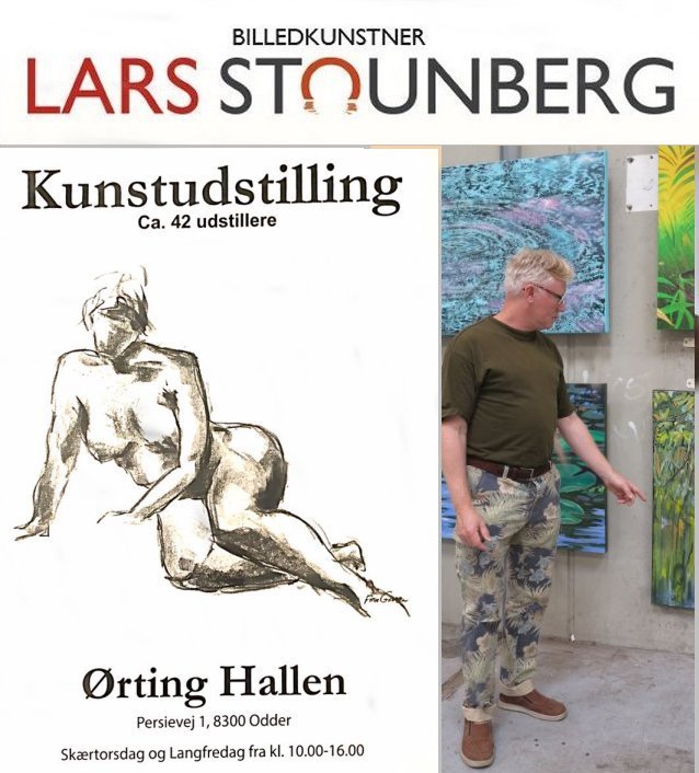 Kunstudstilling Ørting Hallen påskeudsti