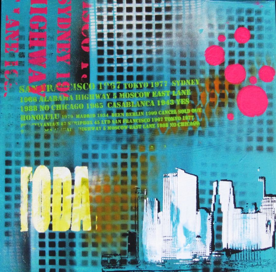 Blue city