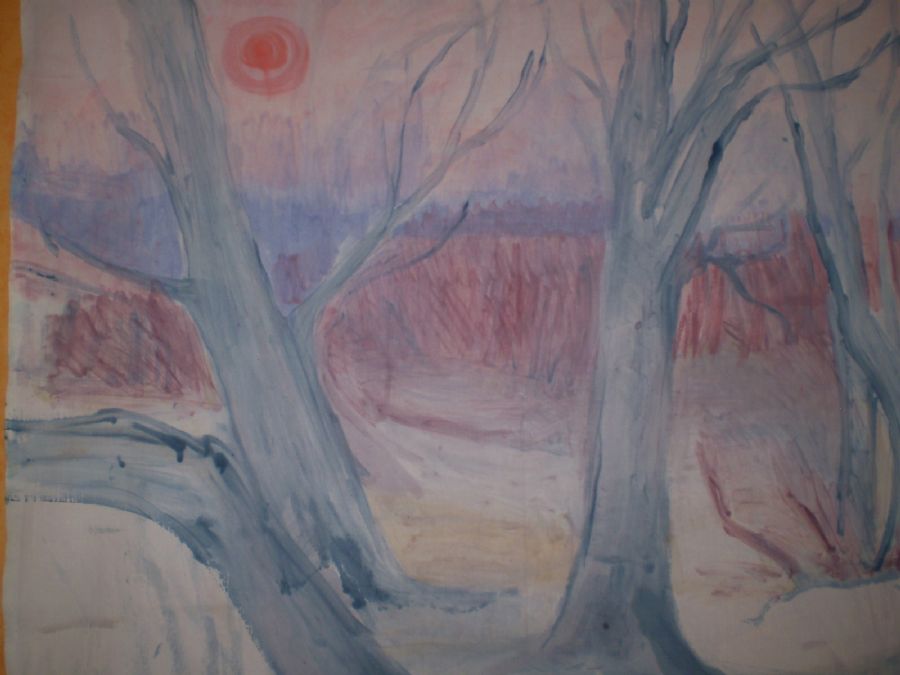 Vinter i skoven