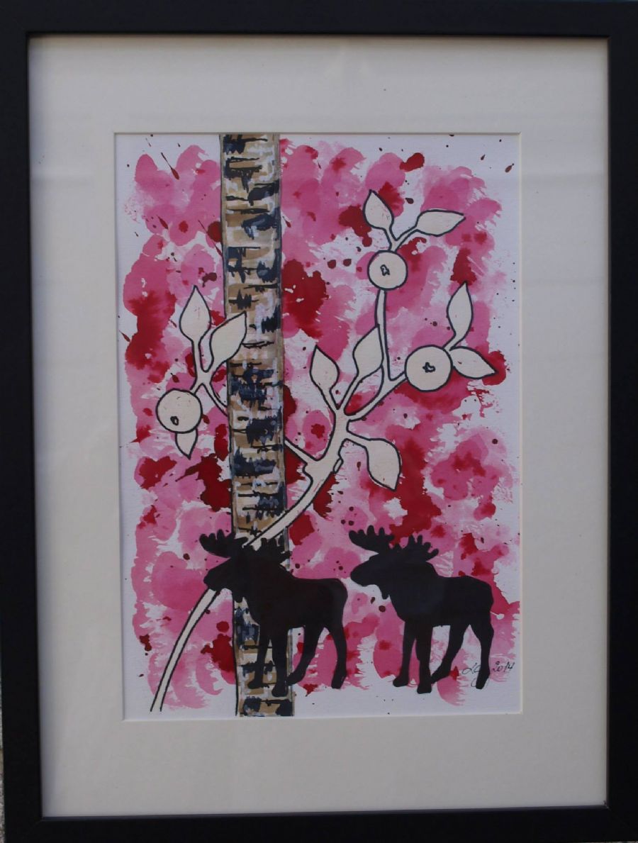 Akvarel mixed media