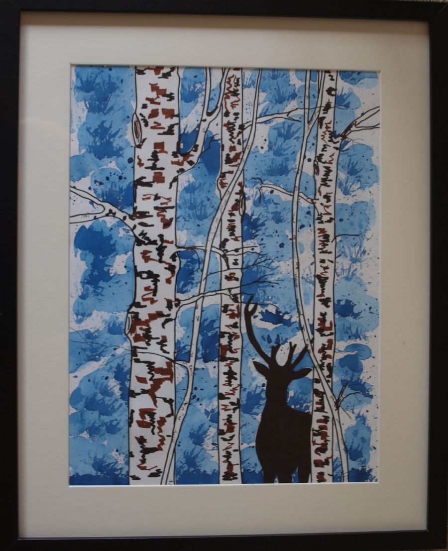 Akvarel mixed media
