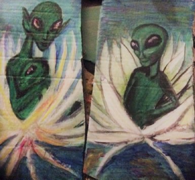 "Aliens i Lotusblomster"