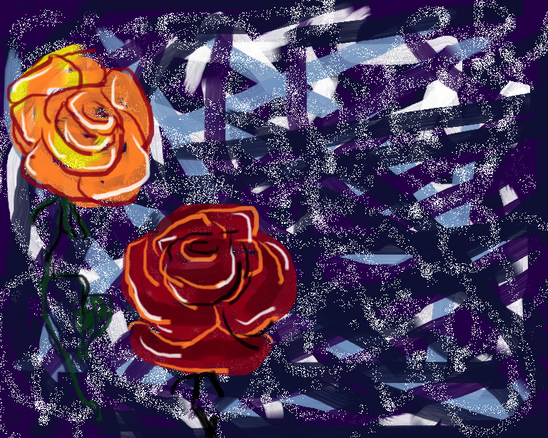 "Roses in the winter"