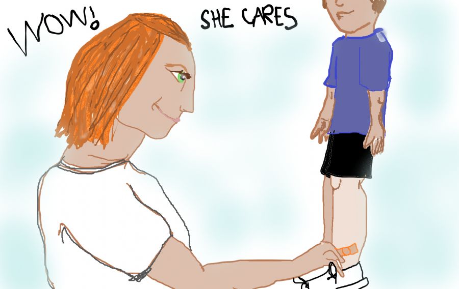 She cares