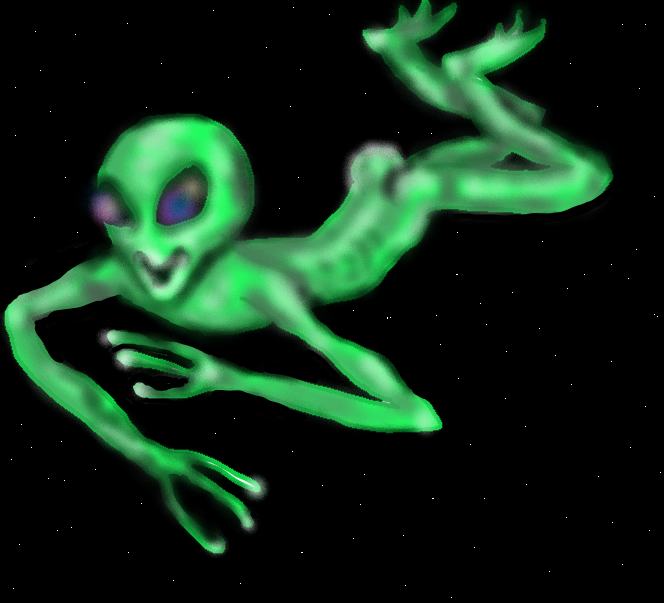 Flying in space