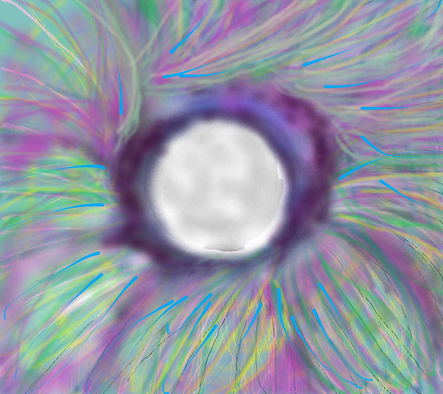 Måne i blomst
