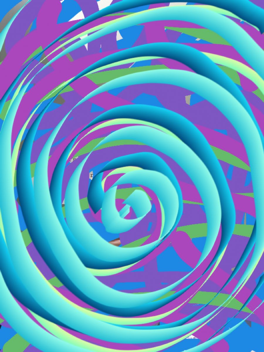 Spiral i turkis
