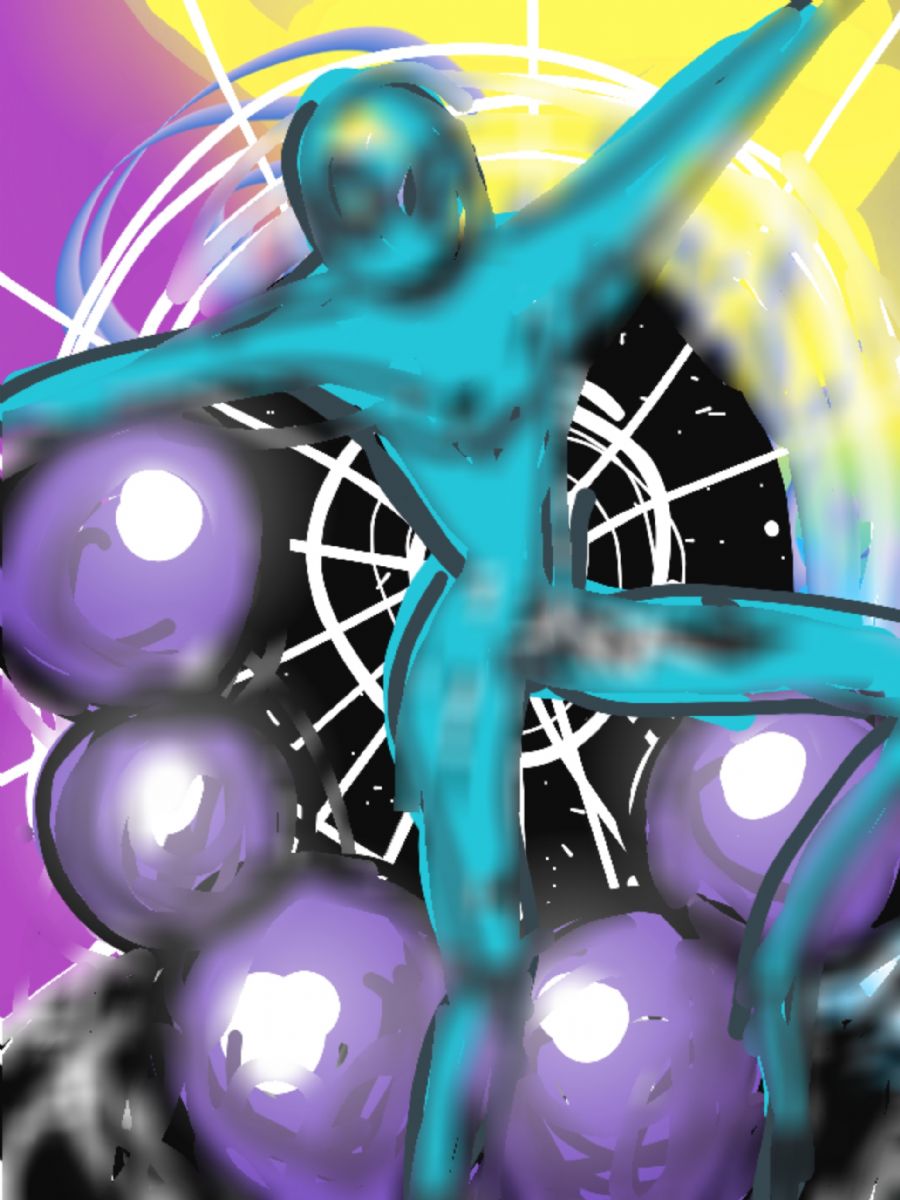 Alien dancing