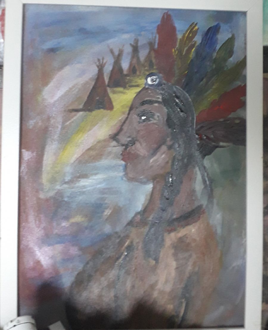Indianer pige